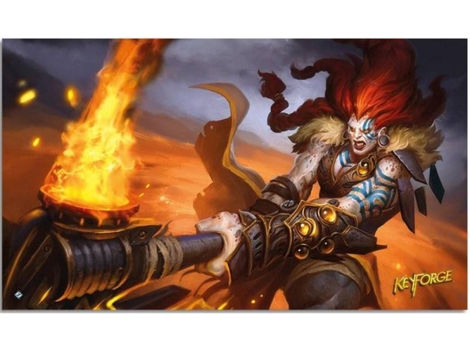Juego de Cartas FANTASY FLIGHT KeyForge: Brute Force Playmat (Inglés - Edad Mínima: 13)
