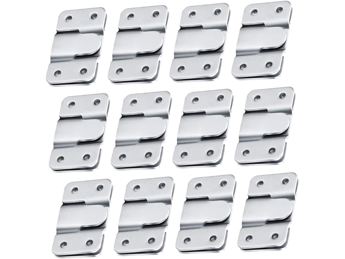 Ganchos De Pared De Acero Inoxidable De 24 Piezas Para Fotos, Perchas Resistentes.