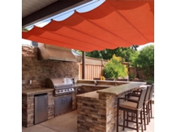 Vela De Sombra (185 X 270 Cm) Retráctil Wave Impermeable Poliéster , Resistente A La Intemperie