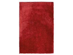 Alfombra BELIANI Evren de Poliéster Rojo 140x200