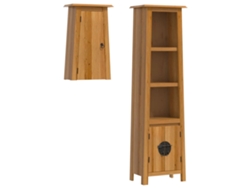 Conjunto de 2 Muebles de Baño en Madera Maciza de Pino EXCLUSIVO MAISON