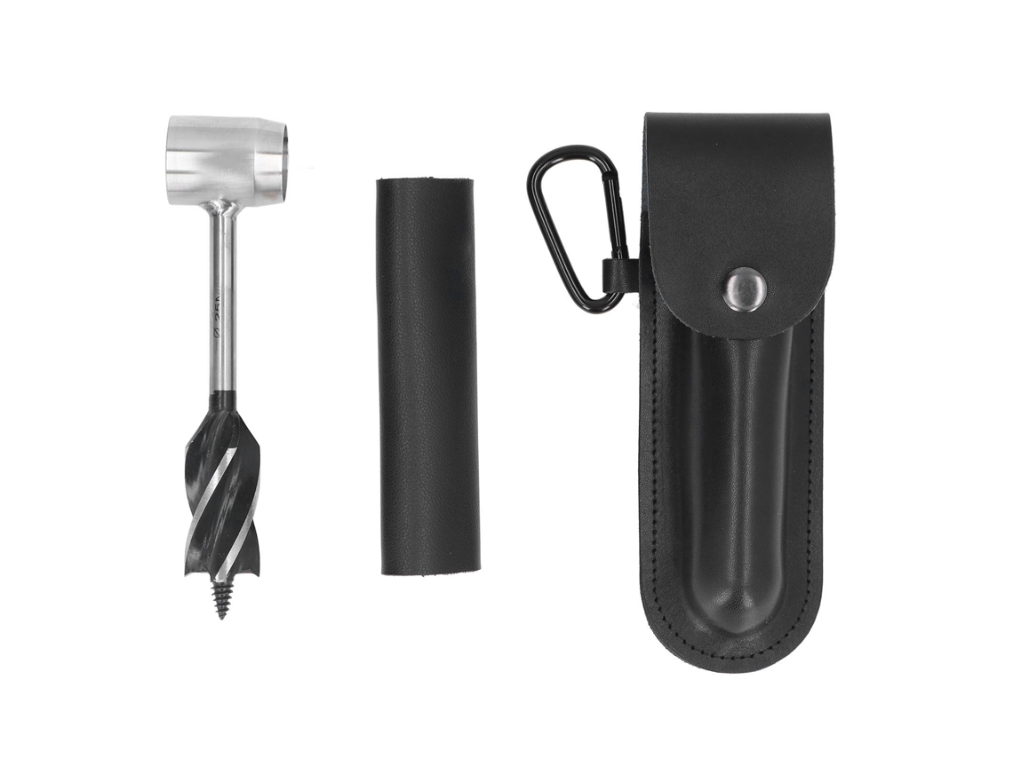 Barrena Manual Bushcraft De Acero De Alta Velocidad Para Barrena Manual, Para Carpintería Y Camping. Color Negro