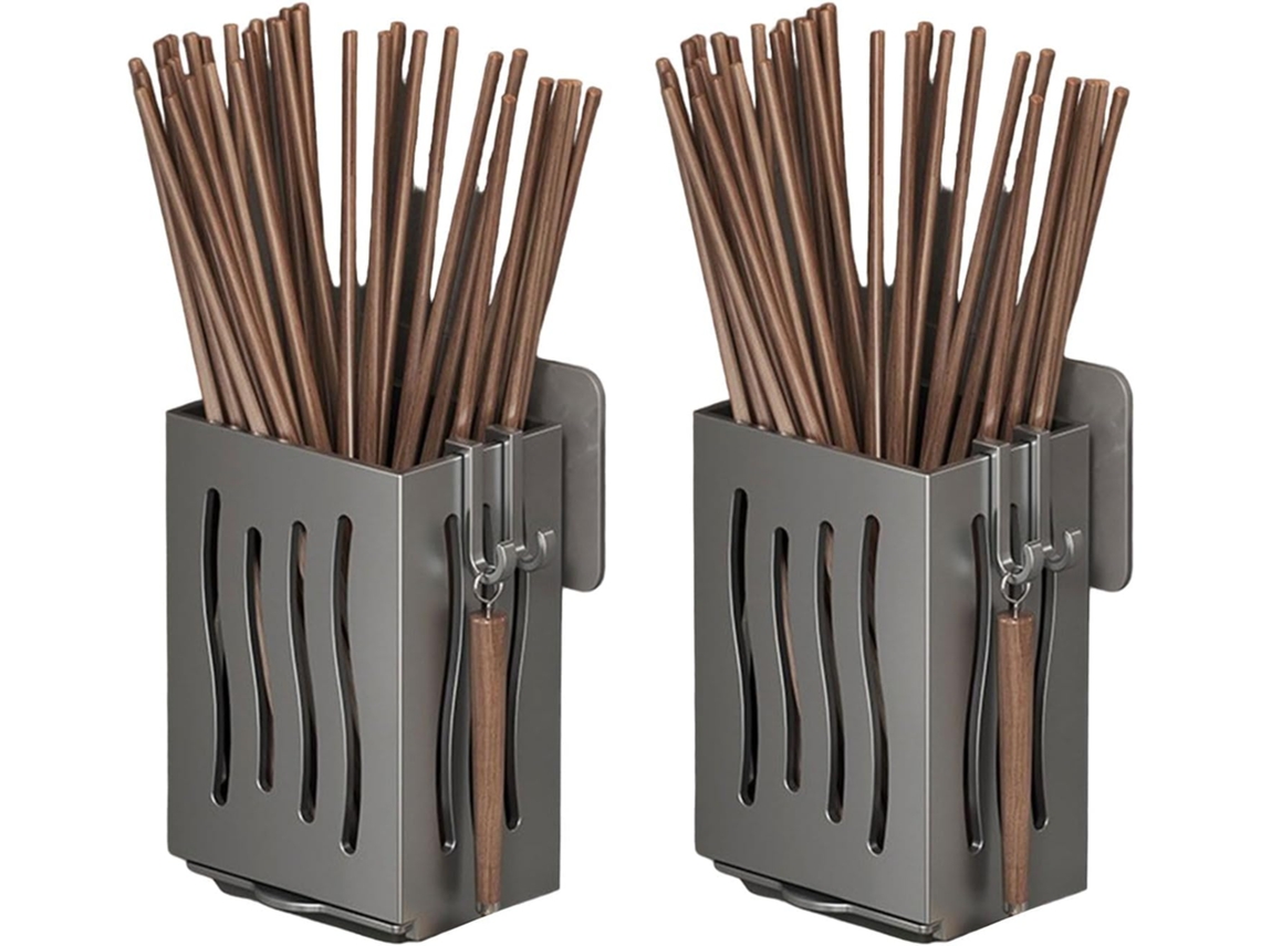 Soporte de almacenamiento SFUSHOS para utensilios de cocina, soporte para palillos, fácil de usar.