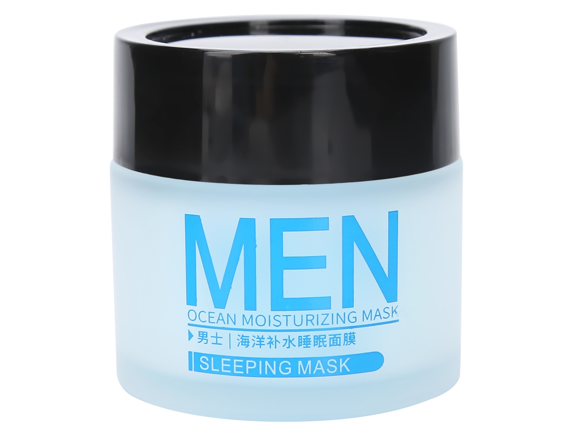 Máscara Facial Nocturna Sin Enjuague Para Hombres Laikou Hidratante Y Humectante 70g