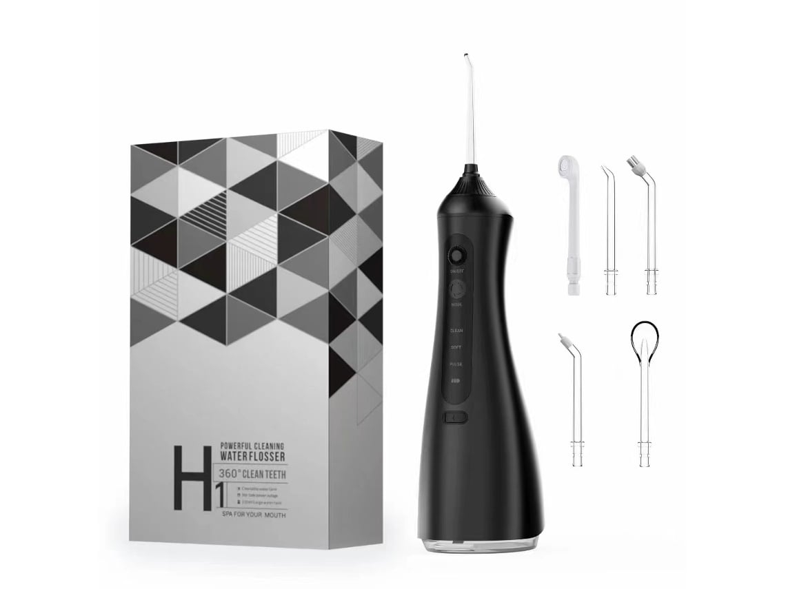 Irrigador Bucal Escalador Ultrasónico Portátil Eléctrico Inteligente para Limpieza de Piedras-Cy5 Blanco DIGITALLAB