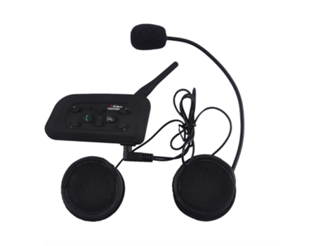 Intercomunicador bluetooth V6 para casco de moto Responde automáticamente llamadas telefónicas