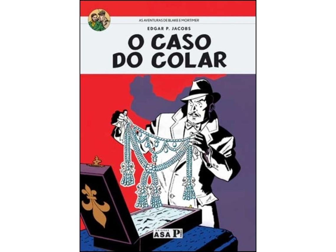 Libro Blake Mortimer 10 - O Caso do Colar de Edgar P Jacobs (Portugués)