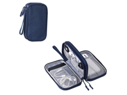 Estuches, organizadores de cables, dispositivos electrónicos, estuches de viaje, cargadores