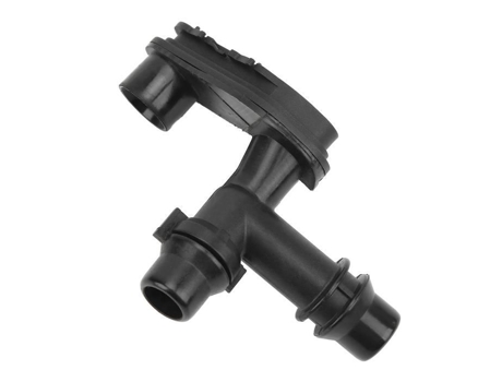Lia 1774039026 Conector de manguera de agua refrigerante para radiador 17111707817 Abs negro reemplazo para E46 FDIT