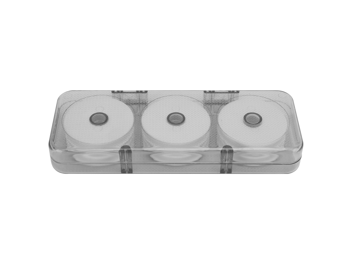 Organizador de hilo de pesca, 6 piezas con carretes de espuma.