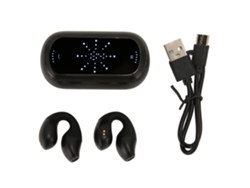 Audífonos De Oreja Abierta Con Clip Bluetooth 5.3 Reducción De Ruido Auriculares Deportivos