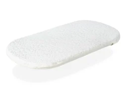 Colchon Capazo bebe 72x33 - 3 CM 2 en 1 - Colchon para Carricoche, Capazo, Cuna Desenfundable protector. Núcleo de espuma perforada. Transpirable DORMISSIMO