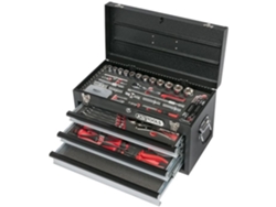 Caja de herramientas Ultimate con 3 cajones y tapa de 114 piezas, Ks Tools, 922.0100