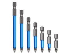 7 puntas de destornillador Phillips magnéticas, antideslizantes, de acero, 150 mm | Sin marca