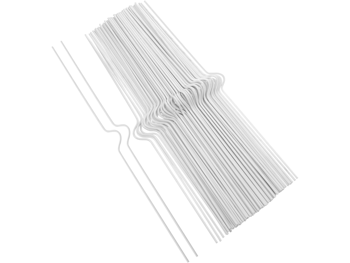 Paquete De 100 Ganchos De Hierro De 250 Mm Para Calendario De Pared, Doble Espiral.
