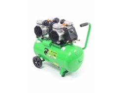 37193 Compresor de Aire Silencioso 50L 4Hp 4 Cabezas 2 Motores Lcd Saurium MADER