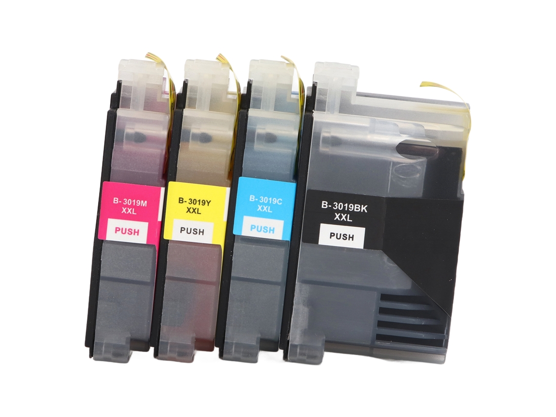 Cartucho De Tinta De 4 Colores Para Impresora De Inyección De Tinta: Negro, Cian, Magenta Y Amarillo.