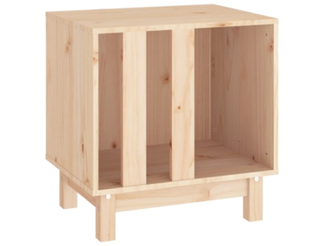 vidaXL Caseta para perros madera maciza de pino 50x40x52 cm