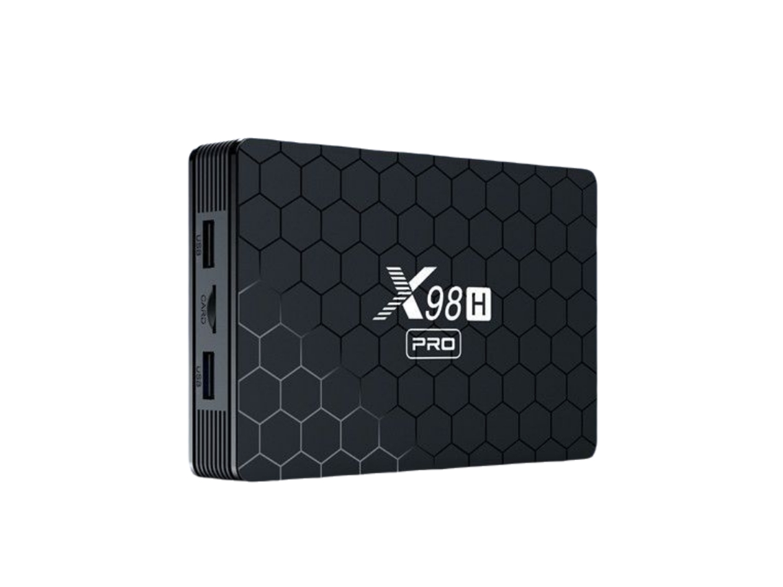 TV Box Android 12 X98h Pro H618 2G/16G con Bluetooth y Wifi6