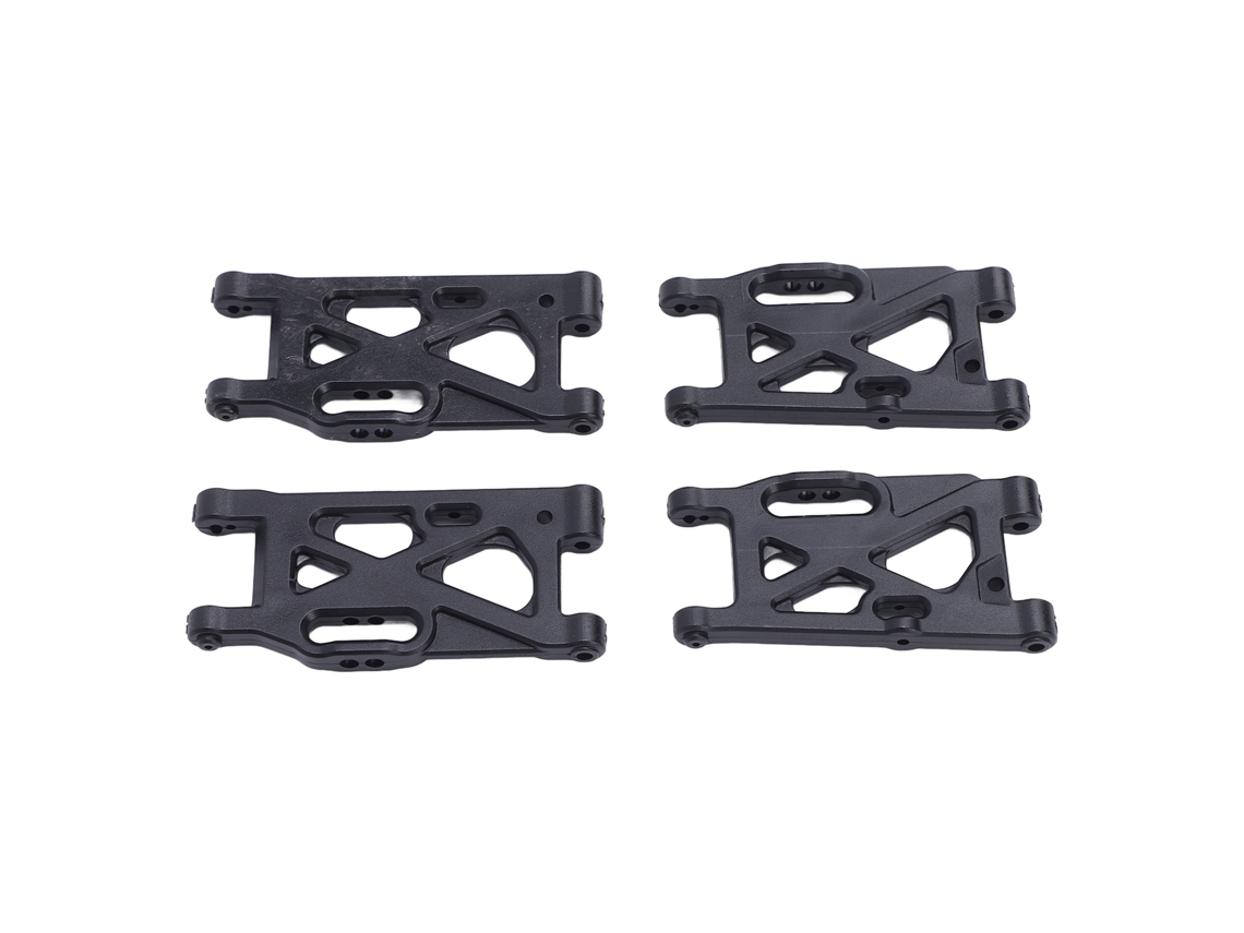 Conjunto De Brazos De Suspensión Delanteros Y Traseros Para Coches Rc Wltoys 144001 144002 124019 124018 Con Estabilidad Mejorada.