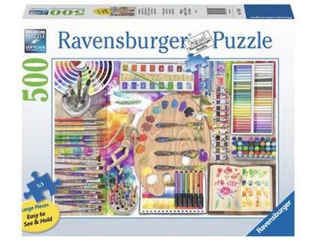 Puzzle RAVENSBURGER The Artist’s Palette rompecabezas 500 pieza(s) Arte