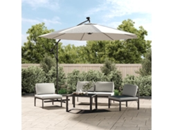 Tela de repuesto para sombrilla Cantilever de 350 cm, color blanco arena, Wsd503388 Lovely Home