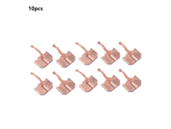 10 Escobillas De Carbón Para Colector De Corriente Vahle C412 Mswa 7/50-1 Hs