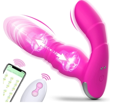 OHPA Vibrator Htwz1 8 Modos (Negro - Silicona)