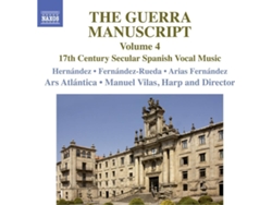 CD Hernandez/Fernandez-Rueda/Vilas/Ars Atlantica - The Guerra Manuscript Vol.4 (1 CDs)