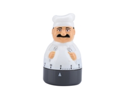 XYVONA Temporizador De Cozinha Mecânico, Temporizador De Cozinha Em Formato De Chef Com Alarme Sonoro Para Alertas Confiáveis, Calibração Clara E Operação Fá