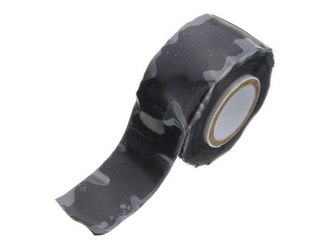 rollos de cinta de silicona autoadhesiva, impermeable y resistente a altas temperaturas, para aplicaciones eléctricas y sellado residencial. Rosewell