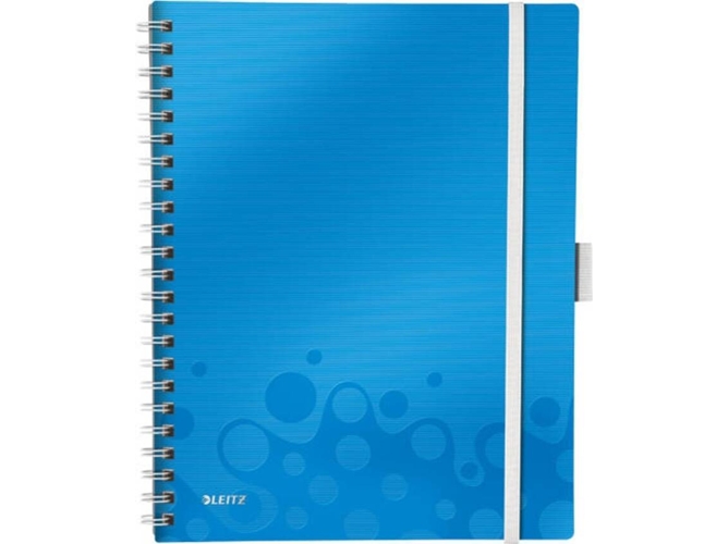 Cuarderno LEITZ 46450036 (Azul - A4 - Cuadriculado - 21x29.7cm)