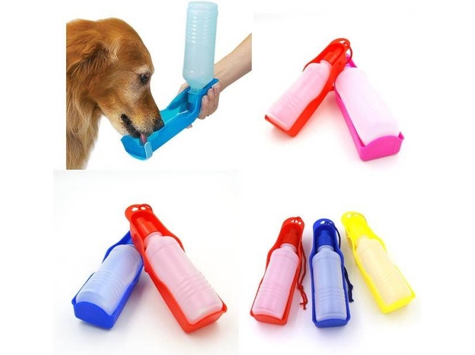 Bebedero Portátil para Perros (300ml - Plástico)