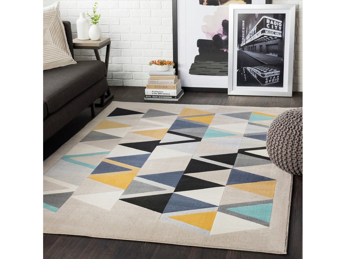 Alfombra LIVABLISS Escandinava Moderna Multicolor/Gris 120x170