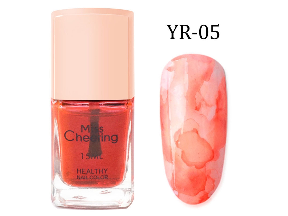 Gel De Uñas Uv Con Glitter Marmoleado Gradiente 15ml Esmalte De Uñas Duradero Herramienta De Manicura Diy 5