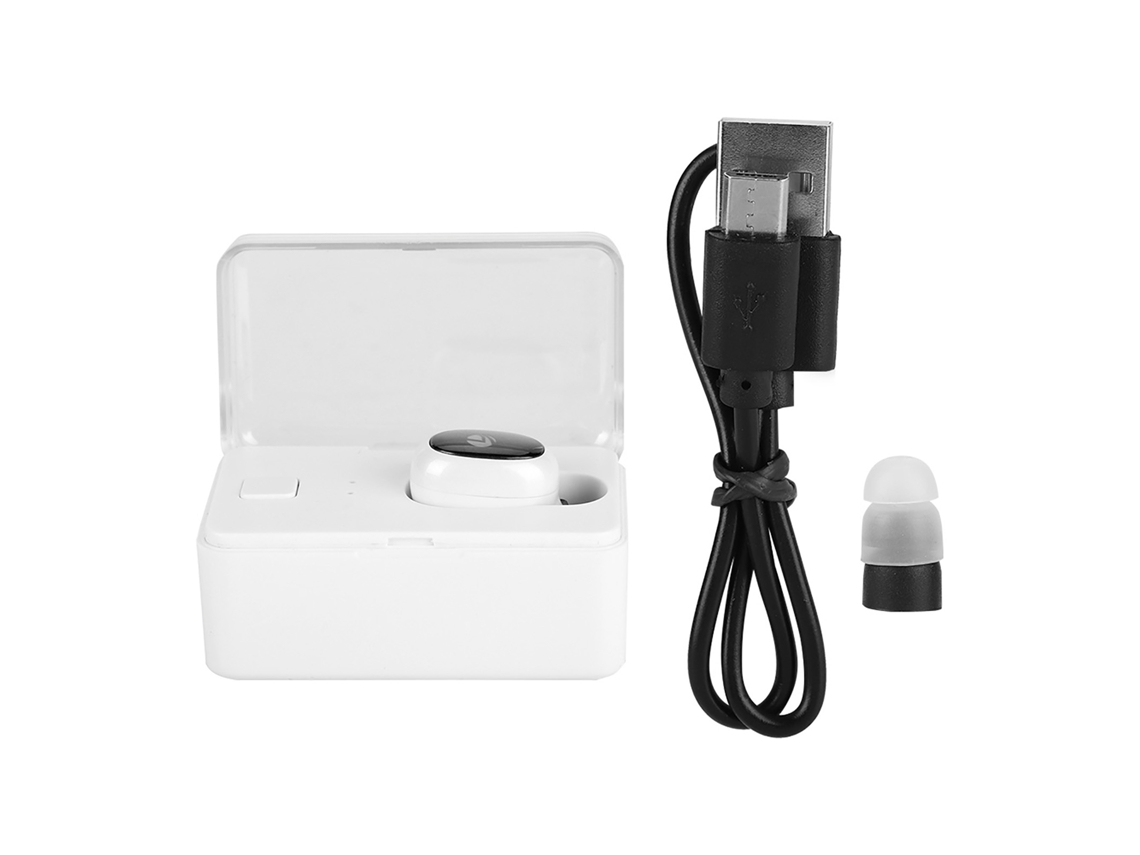 Auriculares Bluetooth Mini Invisibles Con Estuche De Carga Nuevo Bl-18s Mono