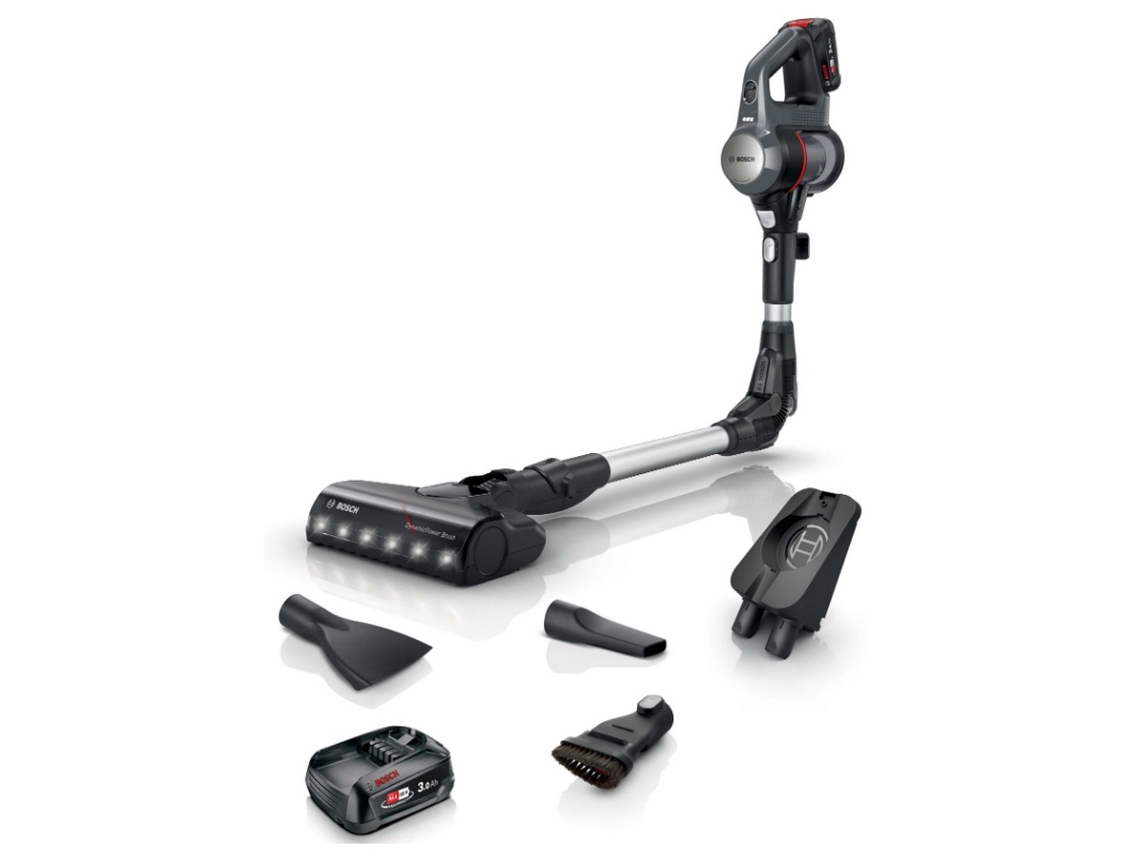 Aspirador Vertical BOSCH Recargable (18 V - Gris)