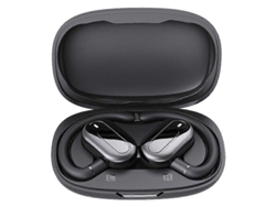 Auriculares estéreo Bluetooth Hengrongshen con compartimento de carga y conector de sonido externo