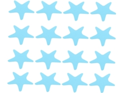 Juego de 40 pegatinas antideslizantes para baño con diseño de estrellas de colores. Adhesivos de alta adherencia para Slowmoose.