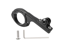 Soporte para bicicleta en forma de Q para GoPro y cámara con manillar, soporte universal para bicicleta.
