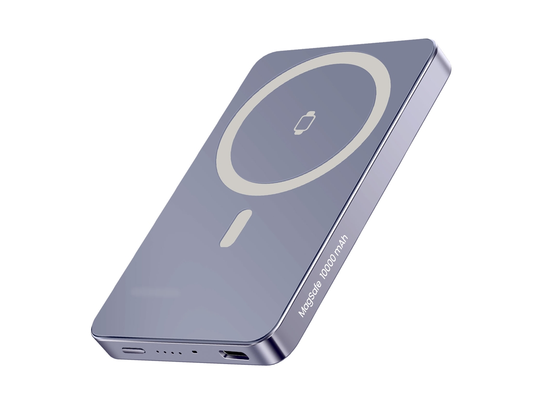 Powerbank Magsafe Slim Qi2 15w 5000mah Con Carga Usb-c Pd 20w