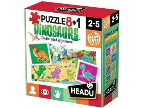 Puzzle Headu Dinosaurios 81 piezas 2