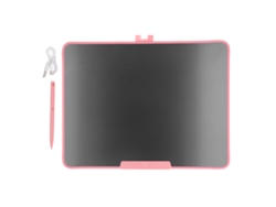 2026 Tableta De Escritura Lcd De 16 Pulgadas Para Niños Juguete Prescolar Educativo Pizarra Doodle Borrable Colorida Rosa