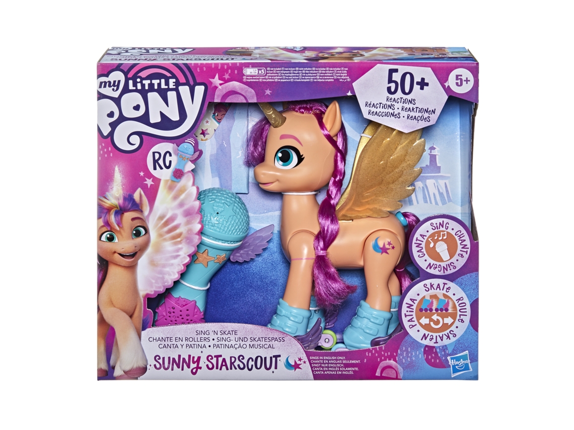 Muñeco MY LITTLE PONY Sunny Starscout Sing n Skate (Edad Mínima: 5 Años - 22 cm)