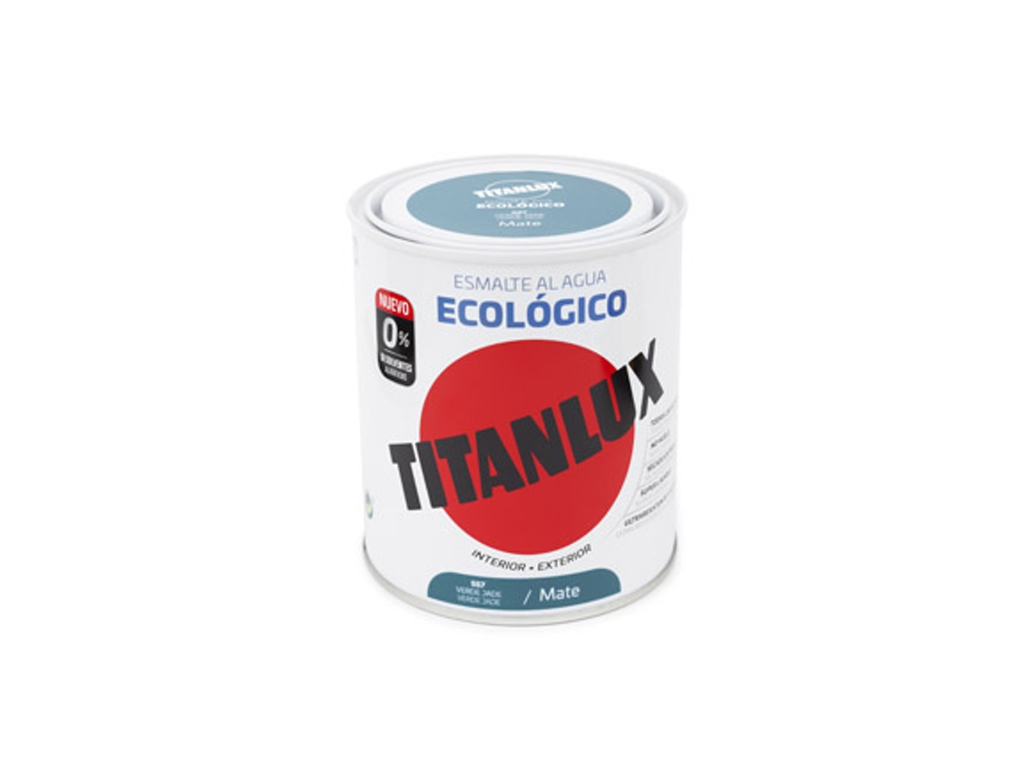 Esmalte Al Agua Ecologico Mate TITANLUX