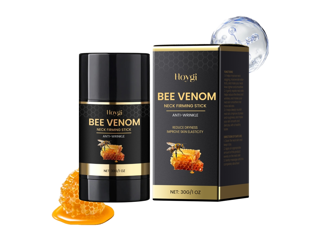 Barra reafirmante para el cuello con veneno de abeja