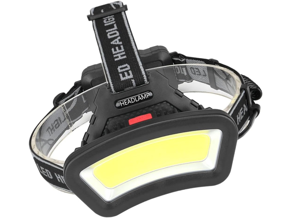 Linterna Frontal Led Recargable Stobaza Potente Ligera Fácil Usar