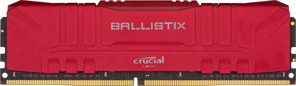 Memoria RAM DDR4 CRUCIAL BL2K8G32C16U4R (2 x 8 GB - 3200 MHz - CL 16 - Rojo)