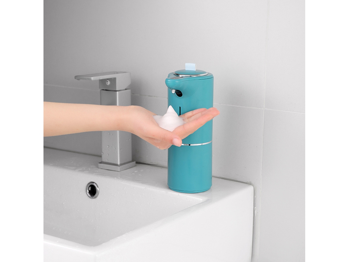 (verde) Dispensador Automático De Jabón Con Sensor Y Desinfectante De Manos Inteligente