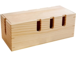 Caja De Madera Para La Gestión Ayuda Proteger Niños